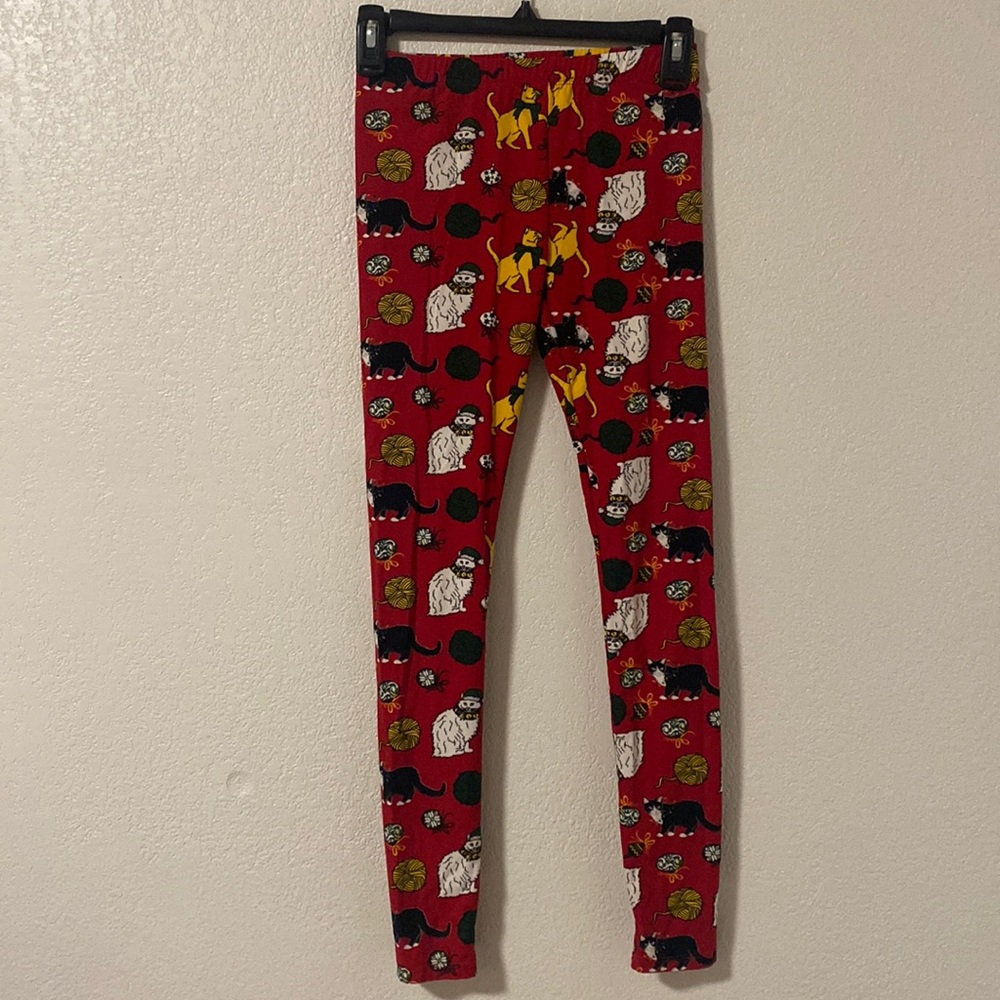 Christmas Cat Leggings